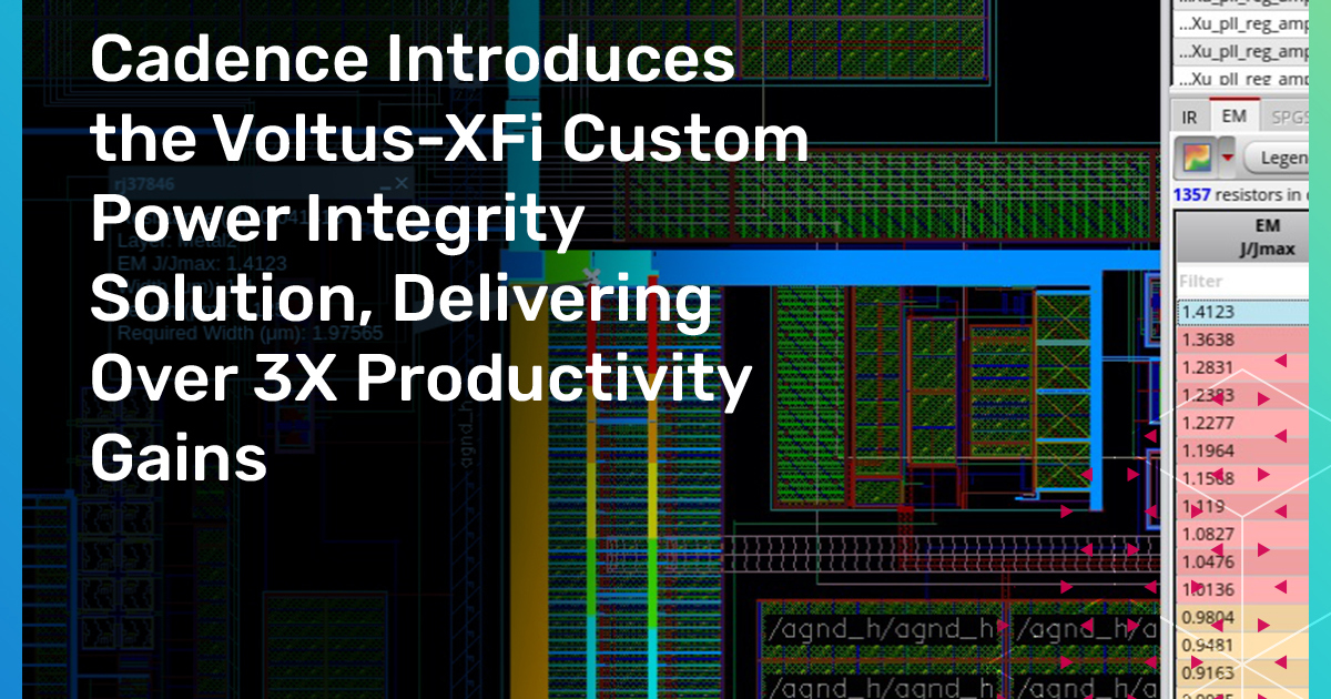 New Electronics - Voltus-XFi Custom Power Integrity Solution